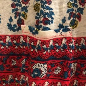 Short sleeve linen top